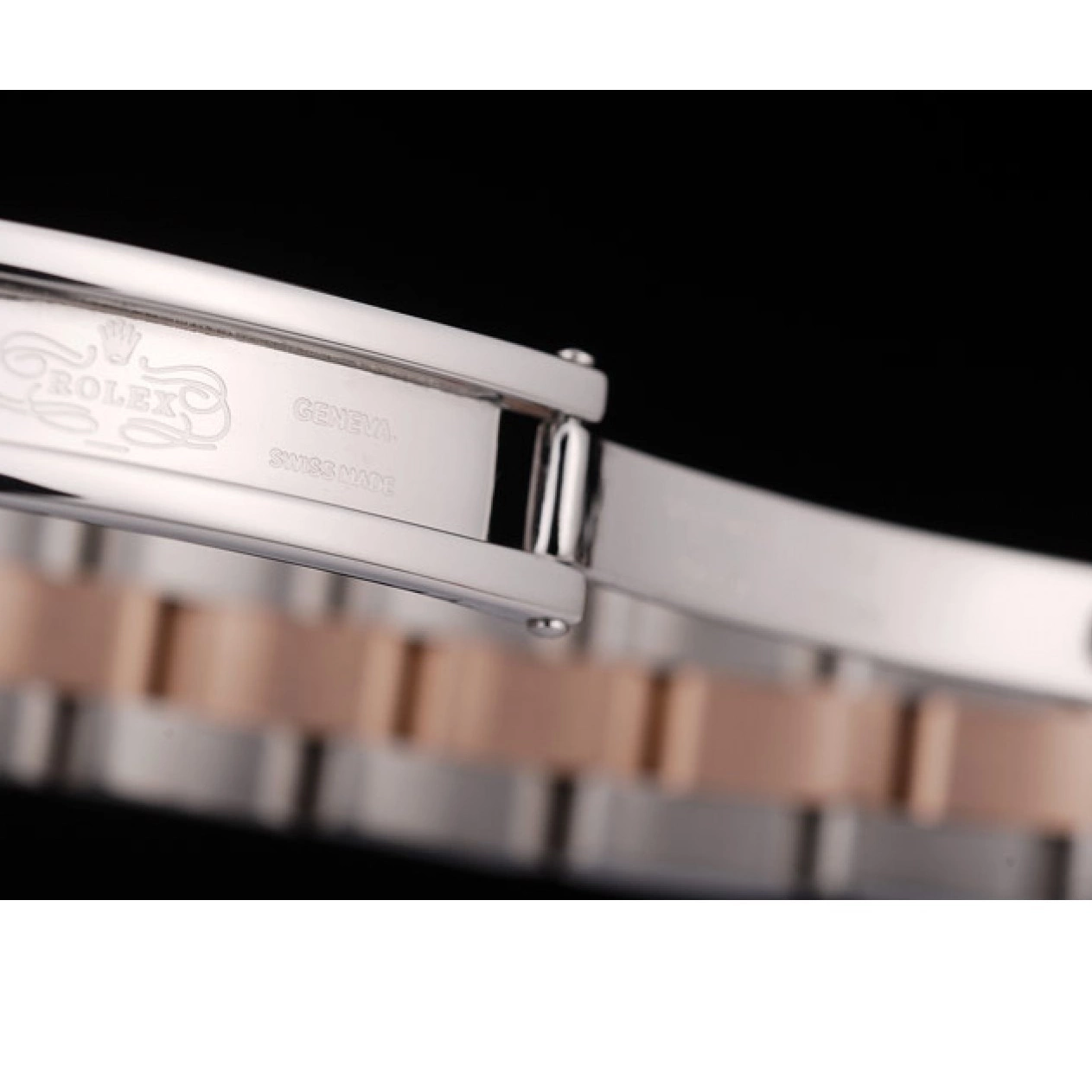 MiroTime 0721 Rolex DateJust Brushed Stainless Steel Case Brown Dial Diamond Plated